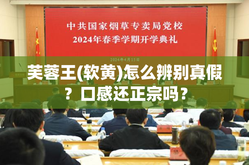 芙蓉王(软黄)怎么辨别真假？口感还正宗吗？